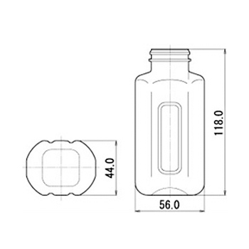 M-PET180F 扁平